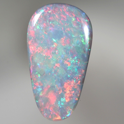 SOLID SEMI BLACK OPAL Bright and sparkling fire